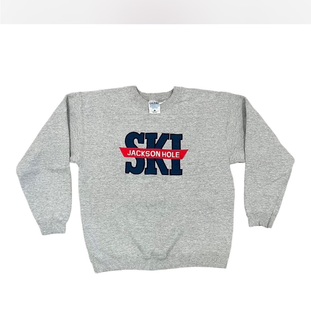 Gray Jackson Hole Ski Sweater